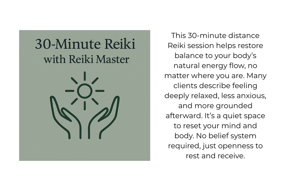 30-Minute Reiki Session